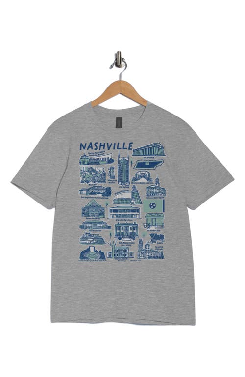 Monster Digital Nashville Impressions By Vive La Fete Graphic T-shirt In Gray