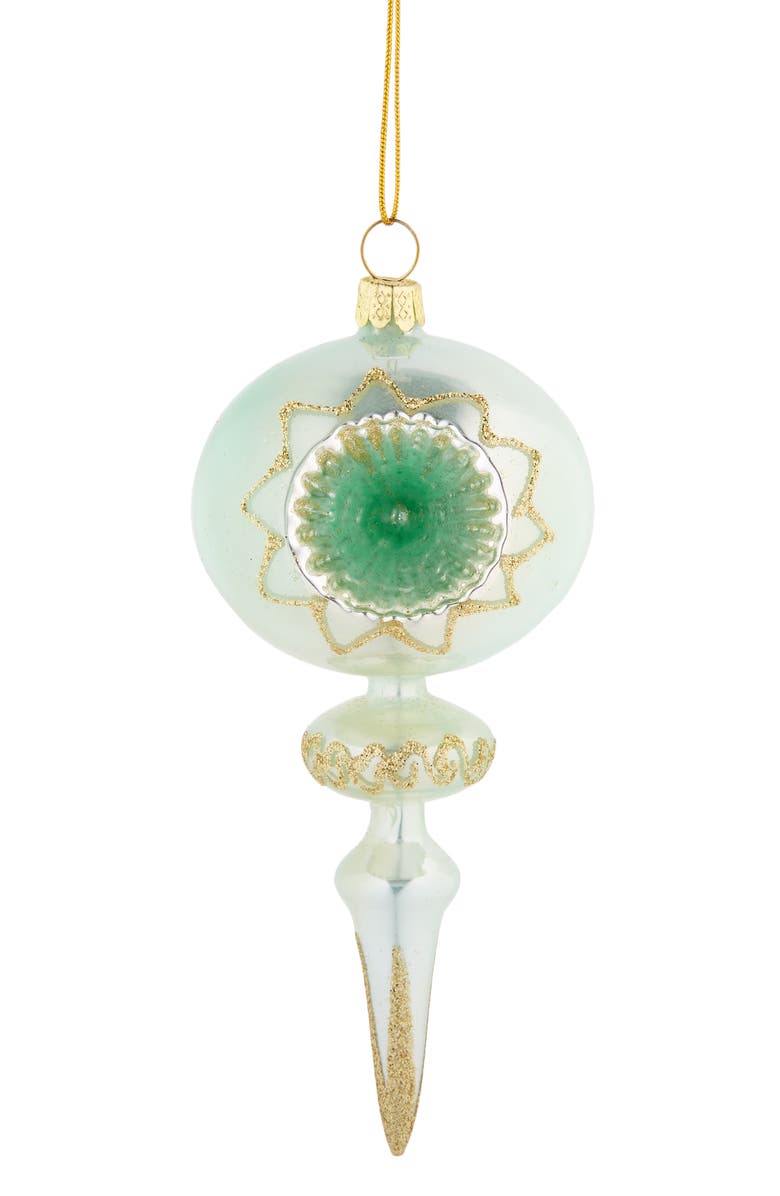 Cody Foster & Co. Cody Foster Spindle Glass Ornament, Main, color,