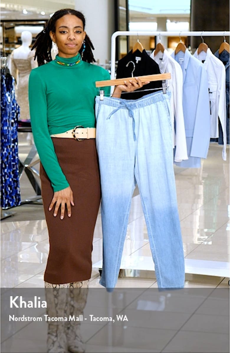 Drawstring Chambray Pants, sales video thumbnail