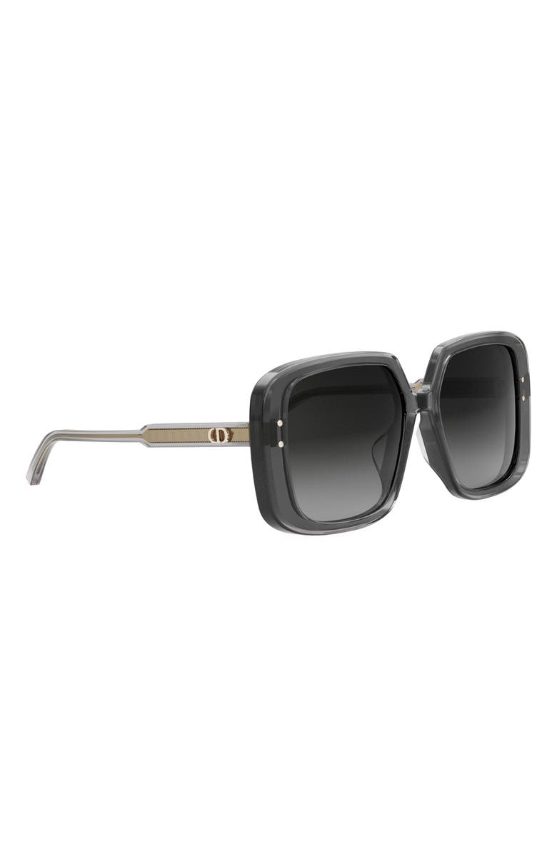 DIOR 'DiorHighlight S3F 56mm Square Sunglasses, Alternate, color,