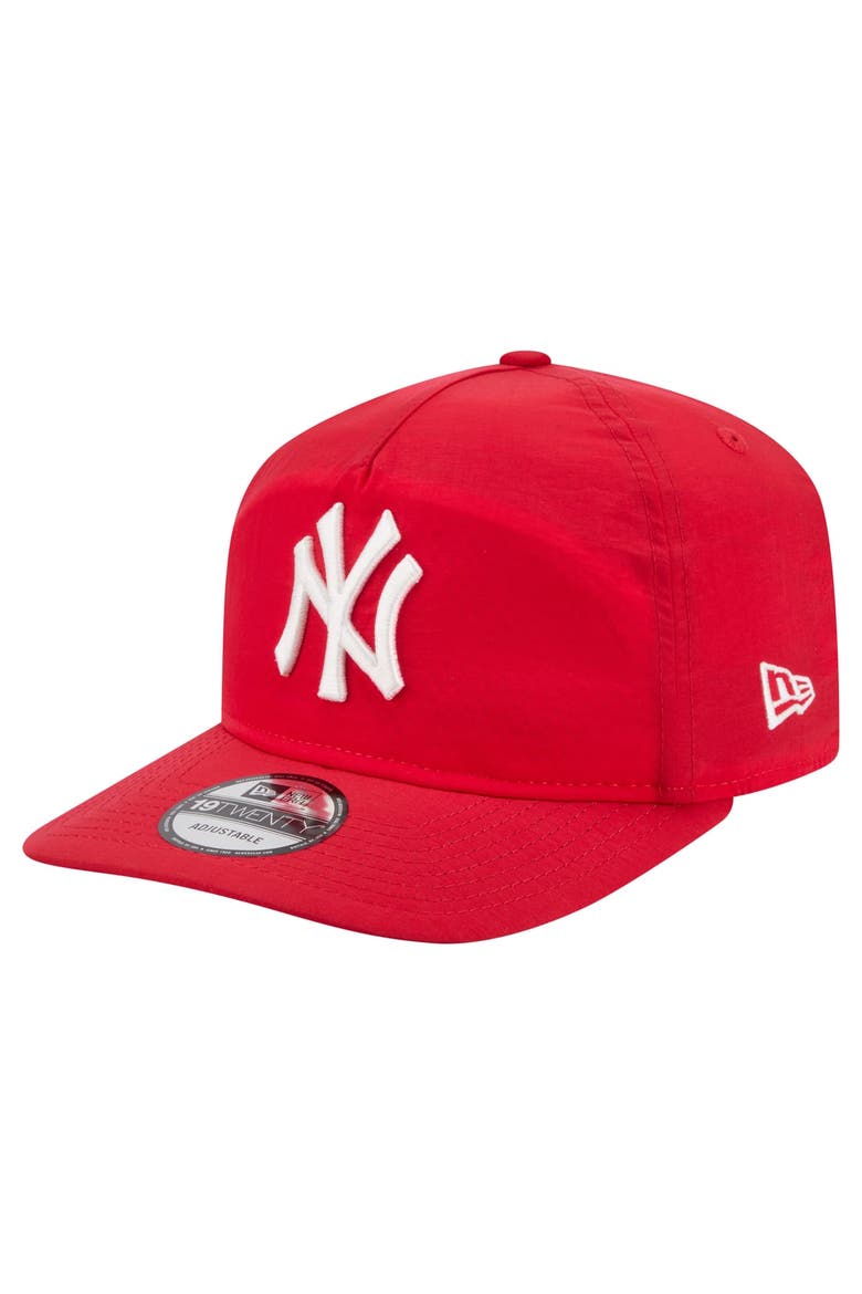 Men's New Era Red New York Yankees Everyday 19TWENTY Adjustable Hat, Main, color, Red