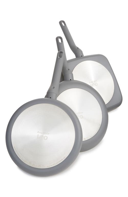 Berghoff Leo Balance 3-piece Specialty Cookware Set In Moonmist