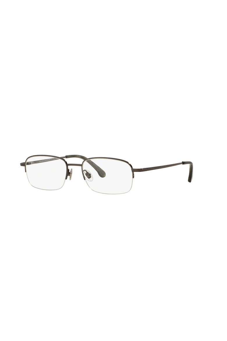 56mm Rectangle optical glasses, Main, color, Grey