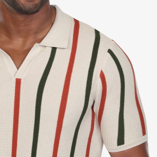 Vustra Havana Nights Luxe Knit Polo In Multi