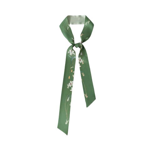 Lily Silk Skinny Scarf