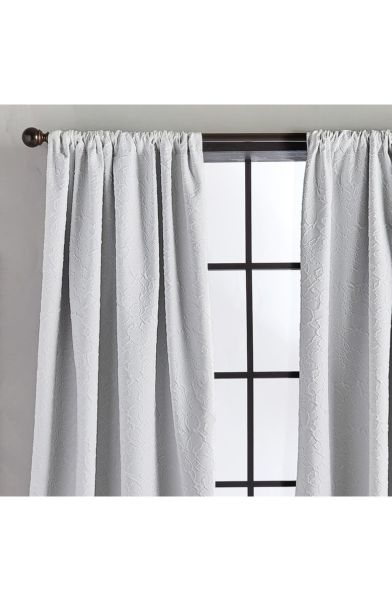 CURTAINWORKS Bloomsbury 108-Inch Blackout Curtain Panel, Alternate, color,