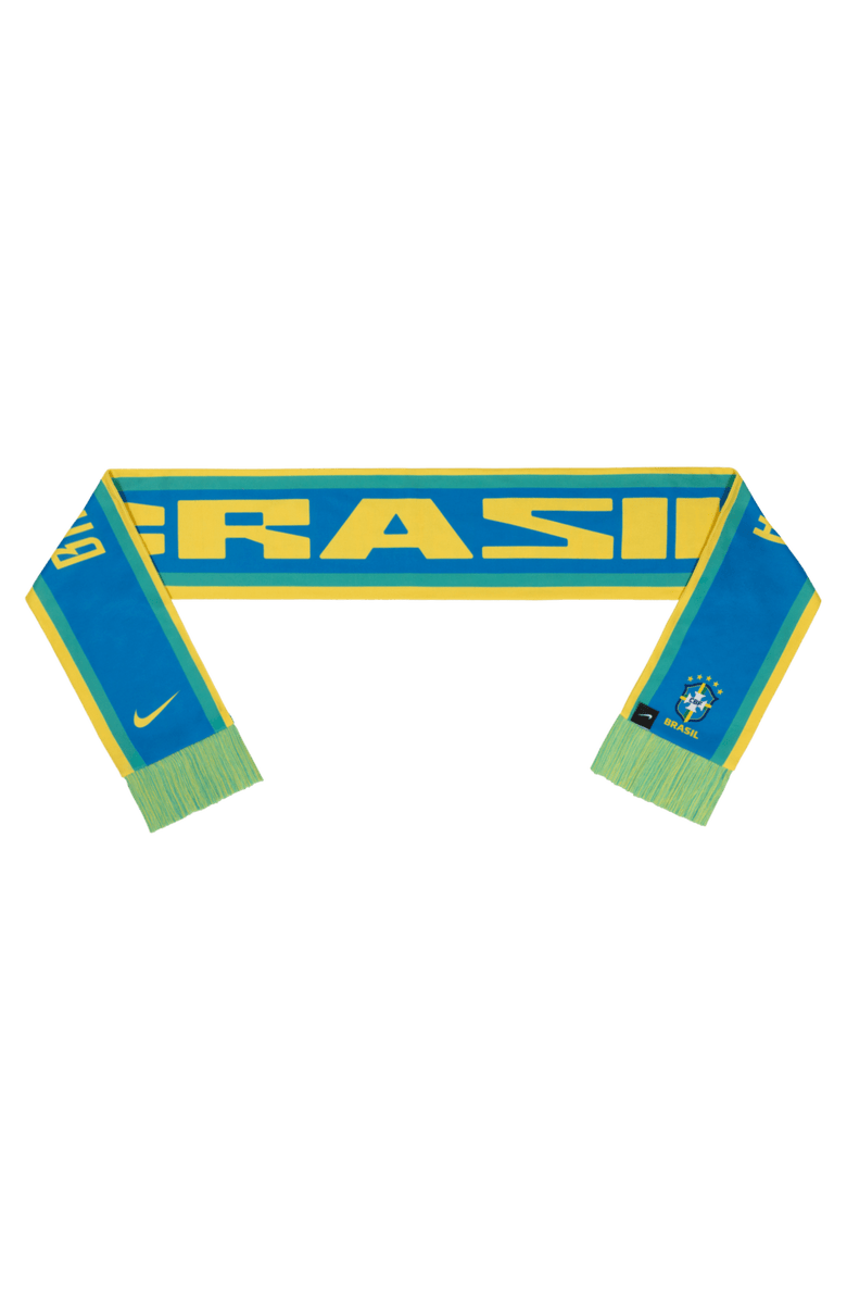 Nike Brazil National Team Local Verbiage 2.0 Scarf, Main, color, Blue
