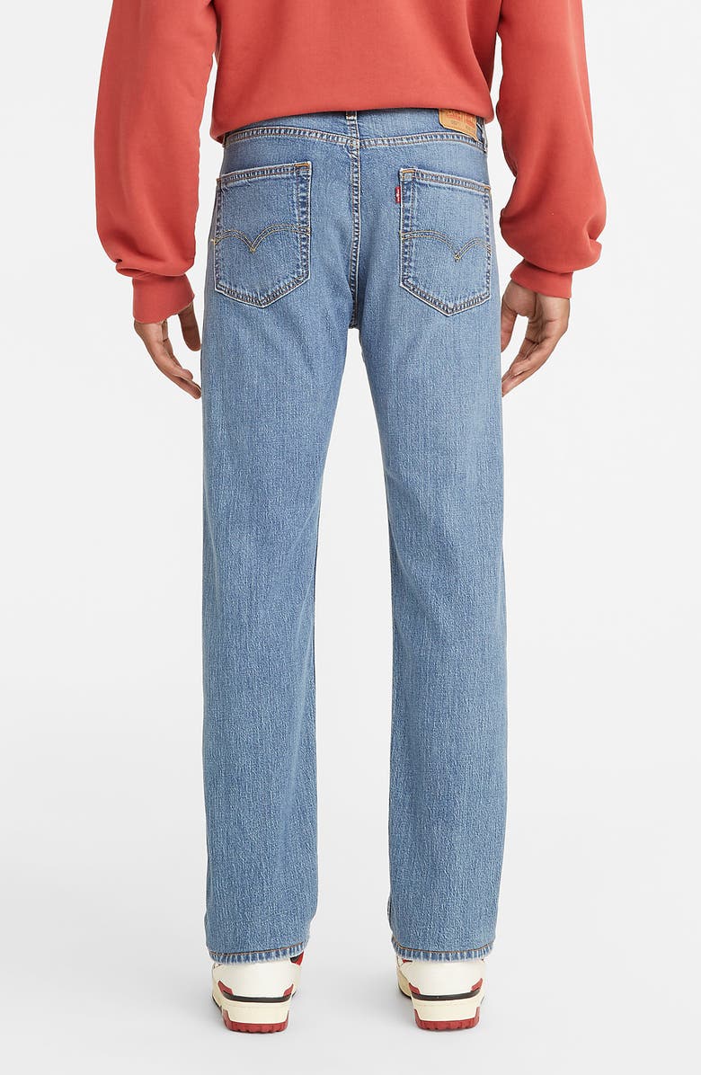 Levi's<sup>®</sup> 505 Regular Fit Straight Leg Jeans, Alternate, color, Ocean Blues