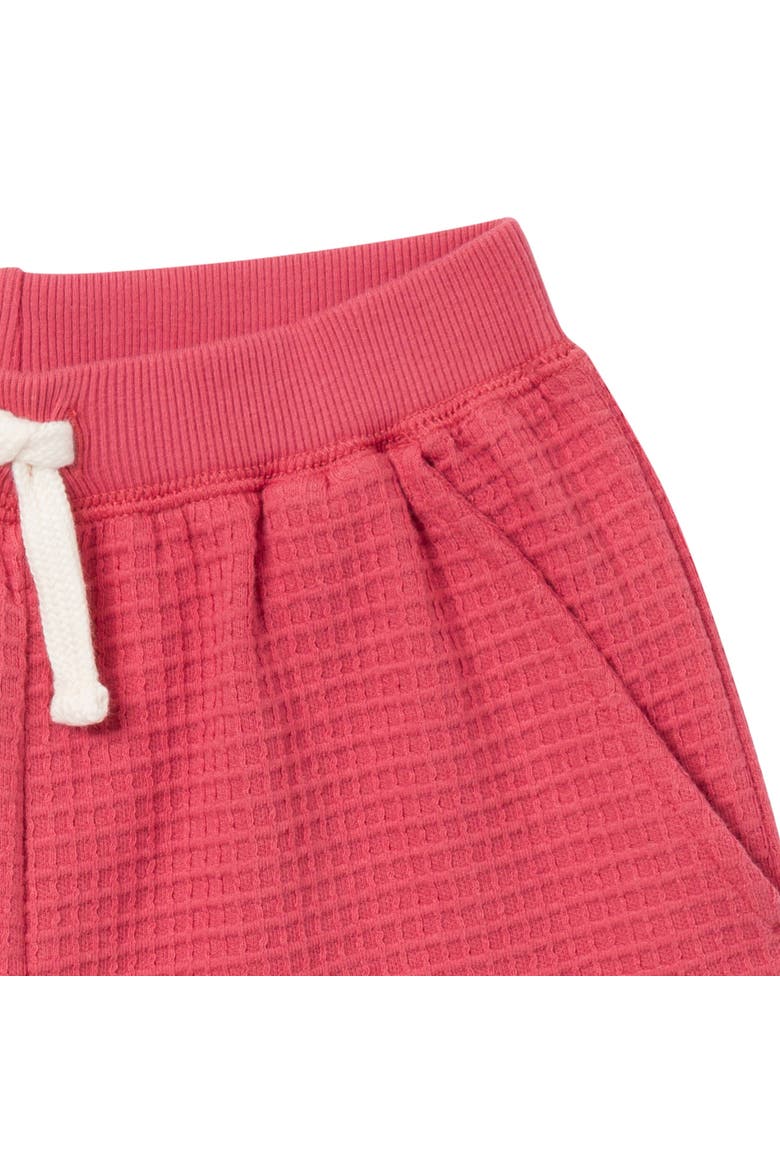 Long Sleeve Top and Shorts Set, Alternate, color, Dusty Red