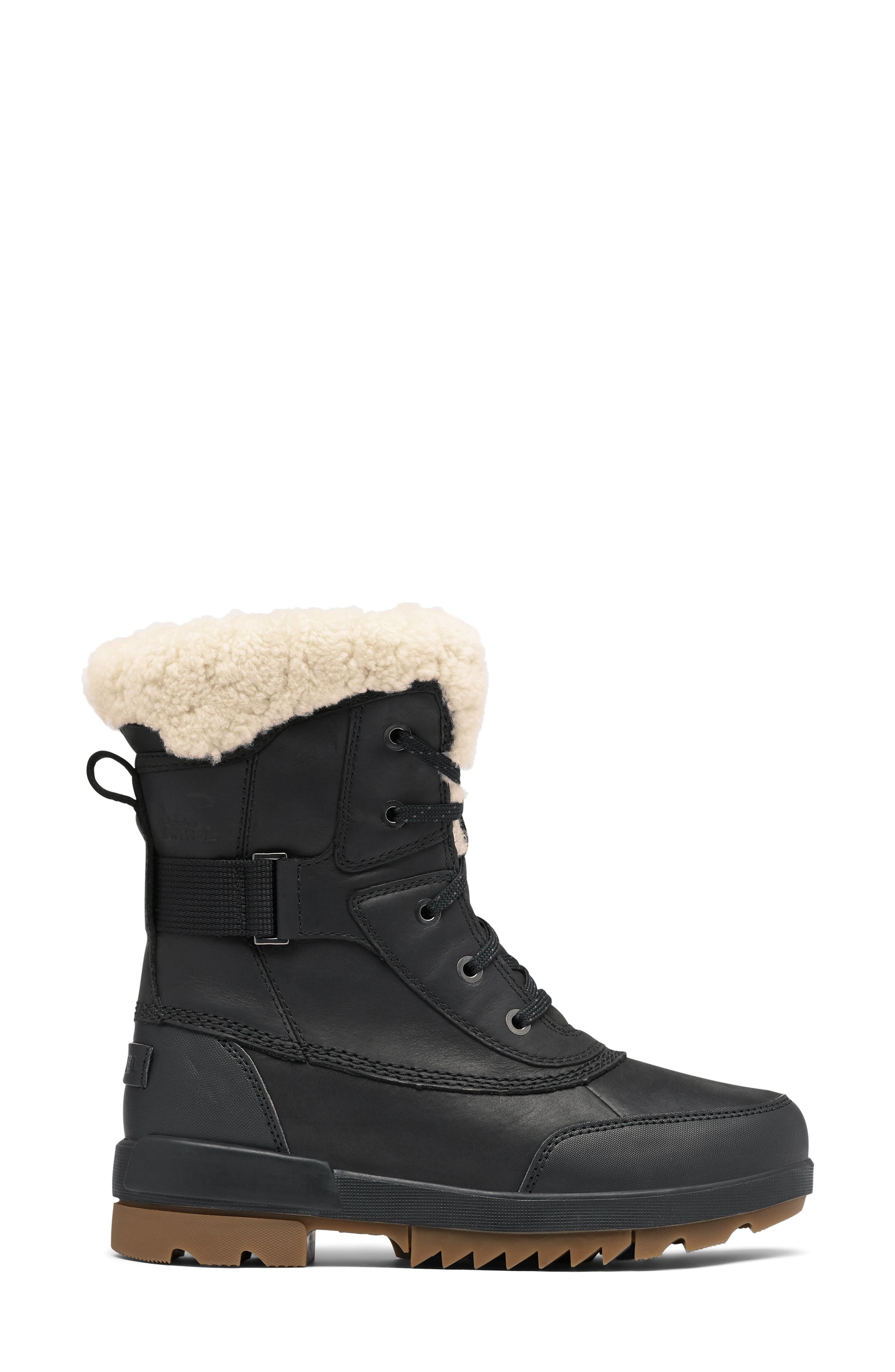 SOREL Tivoli<sup>™</sup> Parc Waterproof Genuine Shearling Collar Winter Boot, Alternate, color, 