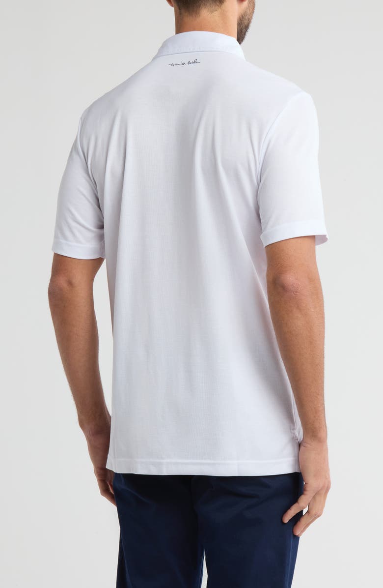 TravisMathew Sea to Sea 2.0 America Graphic Polo, Alternate, color, White