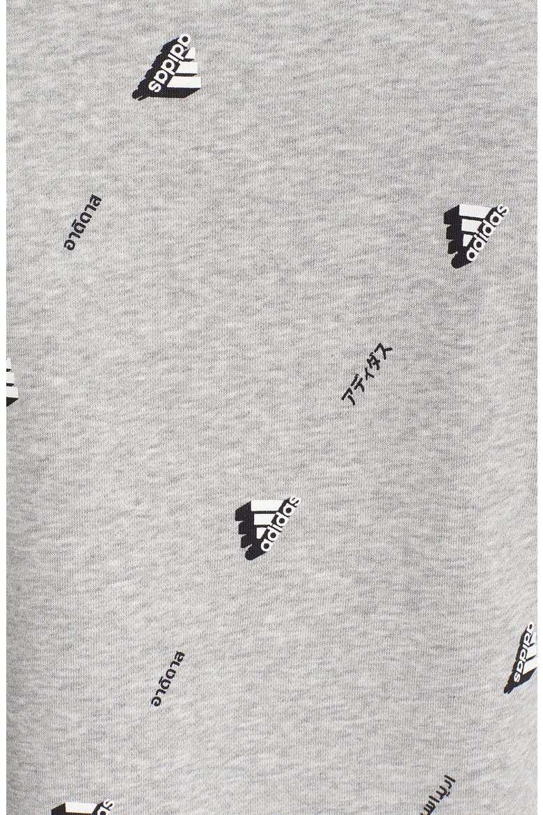 Must Haves Graphic Crewneck Sweatshirt, Alternate, color, GREY HEATHER/ WHITE/ BLACK