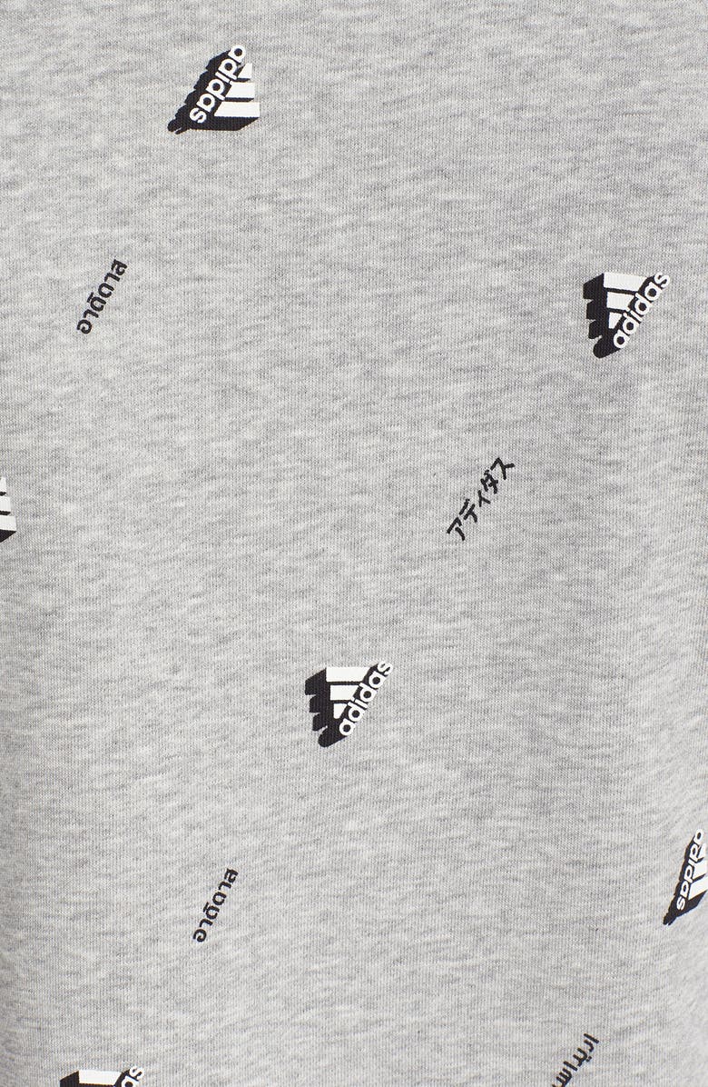 adidas Must Haves Graphic Crewneck Sweatshirt, Alternate, color, 