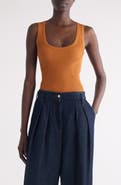 Dries Van Noten Topaza Ribbed Tank