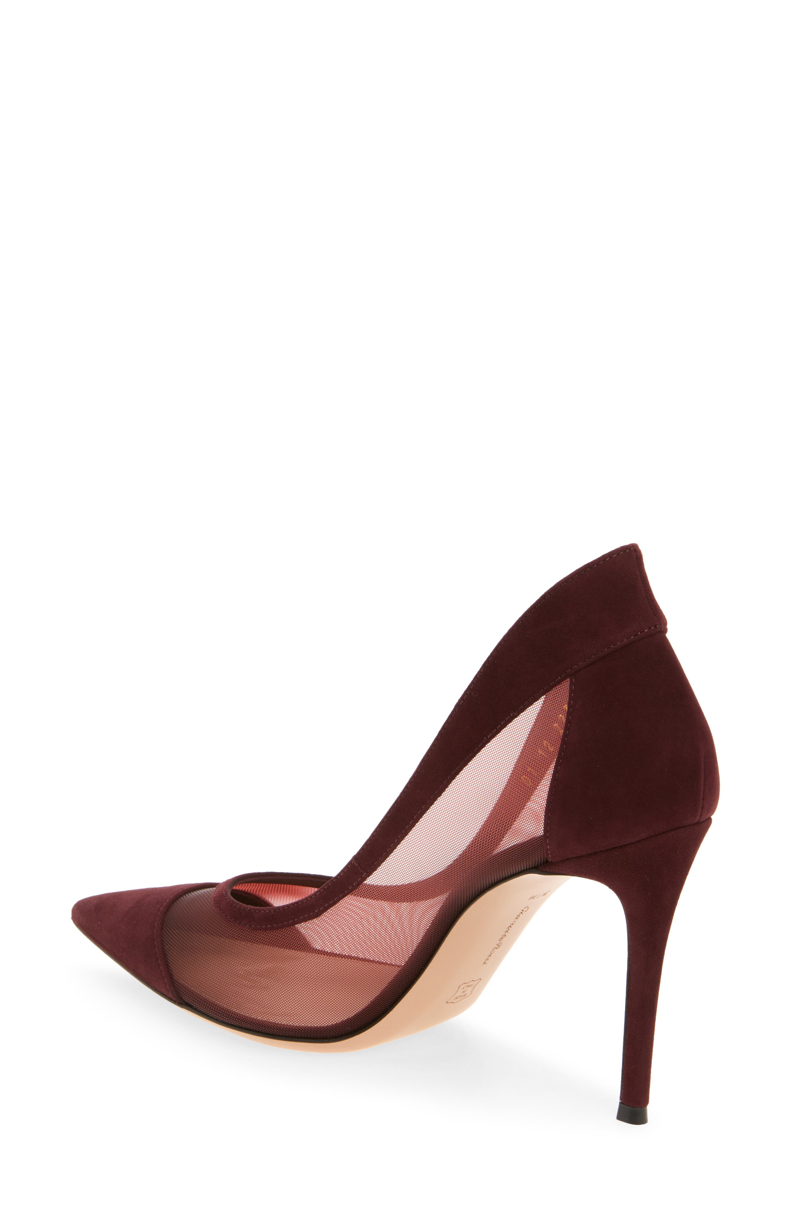 Mesh Pointed Toe Pump, Alternate, color, ROYALE