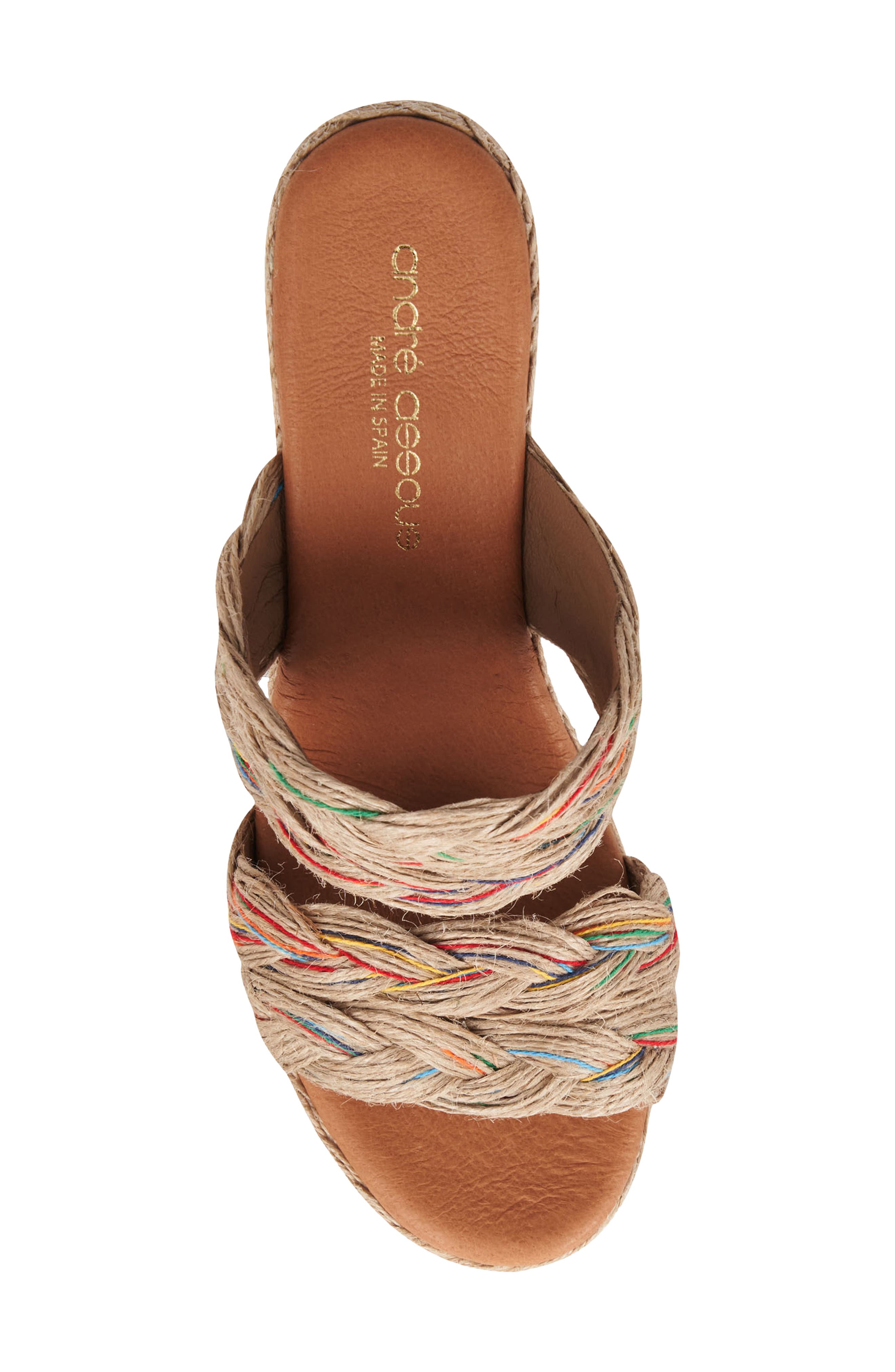 André Assous Nolita Wedge Sandal, Alternate, color, 