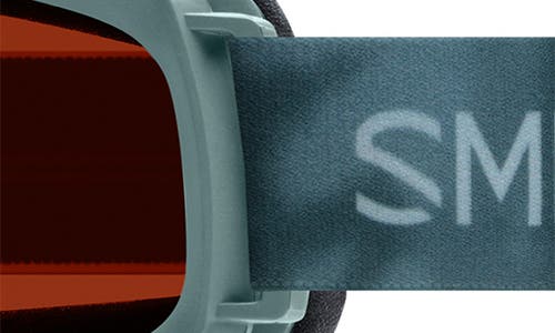 Smith Kids' Rascal Cylindrical Carbonic-x Over The Glasses Snow Goggles In Blue