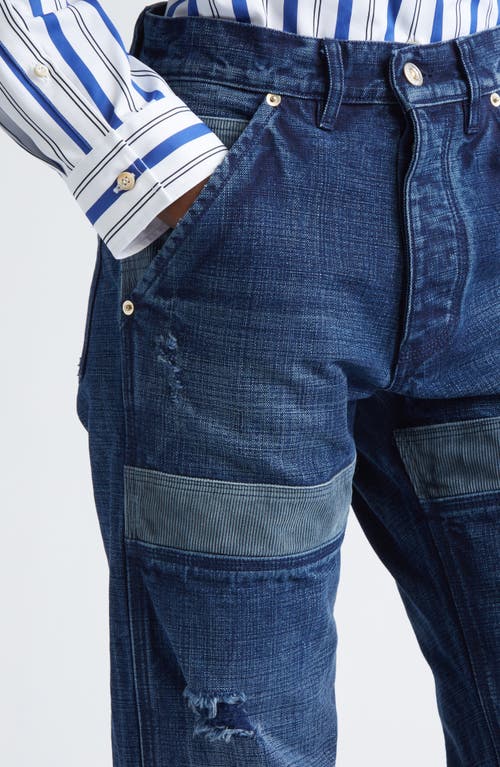 Wales Bonner Sierra Straight Leg Jeans In Blue