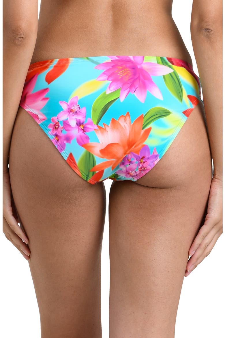 Sunset Botanica Tie Side Swim Bottoms, Alternate, color, MULTI