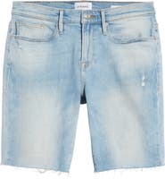 FRAME L'Homme Cutoff Denim Shorts