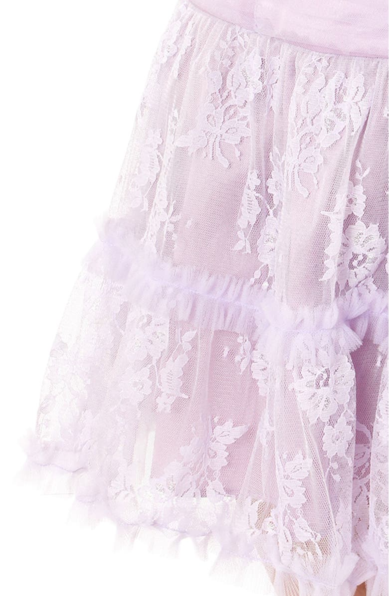 Anna Sui Party Girl Lace Dress, Alternate, color, Lavender