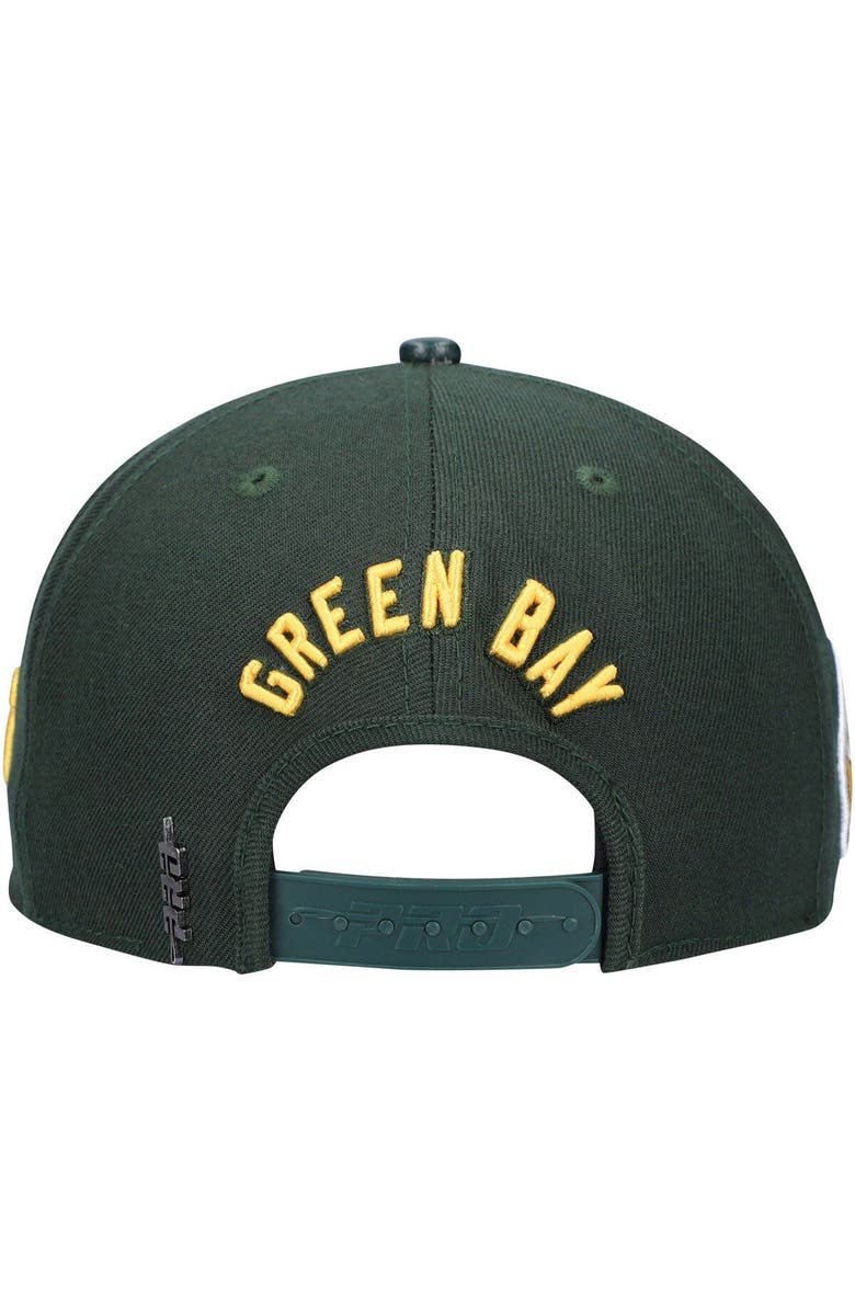 PRO STANDARD Men's Pro Standard Green Bay Packers Green Stars Snapback Hat, Alternate, color, 