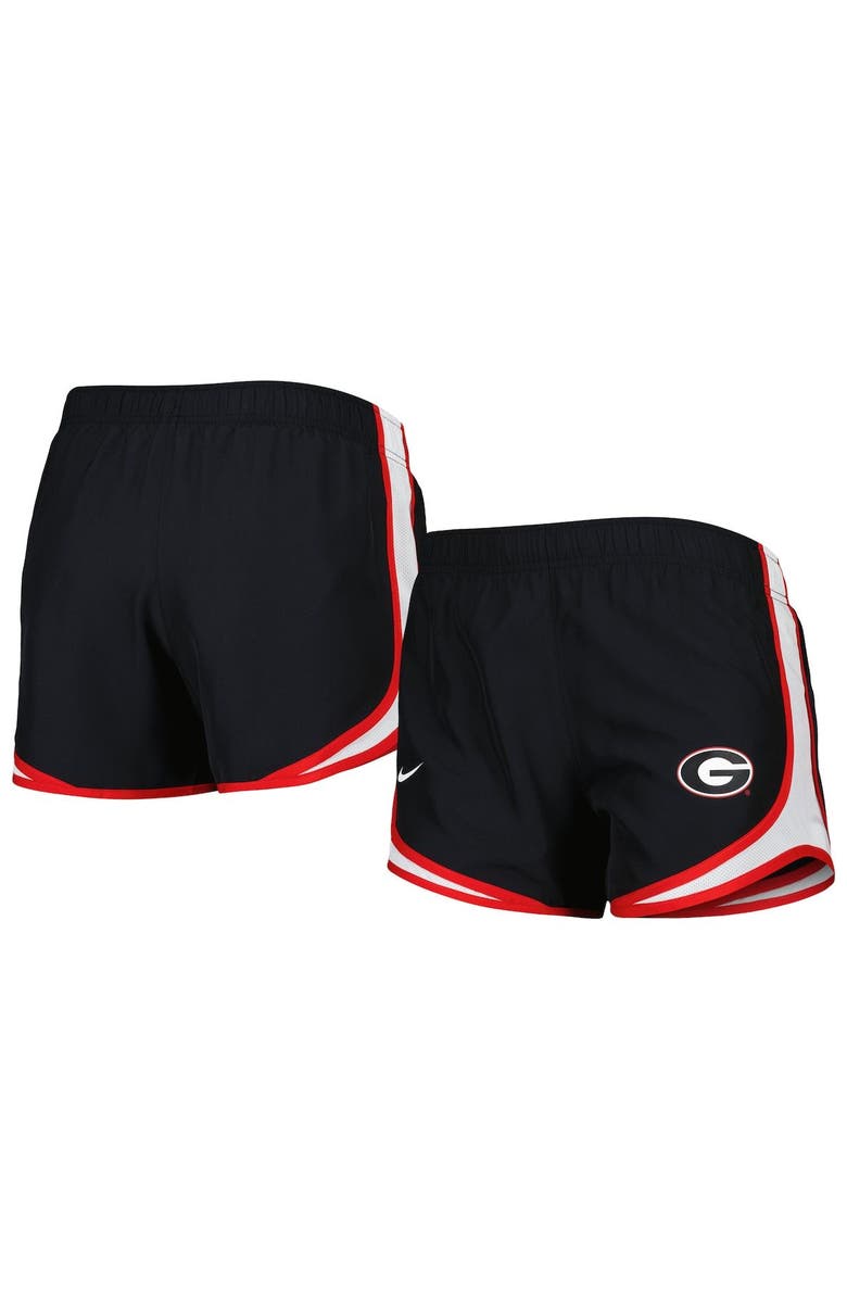 Nike Women's Nike Black Georgia Bulldogs Tempo Performance Shorts, Alternate, color,