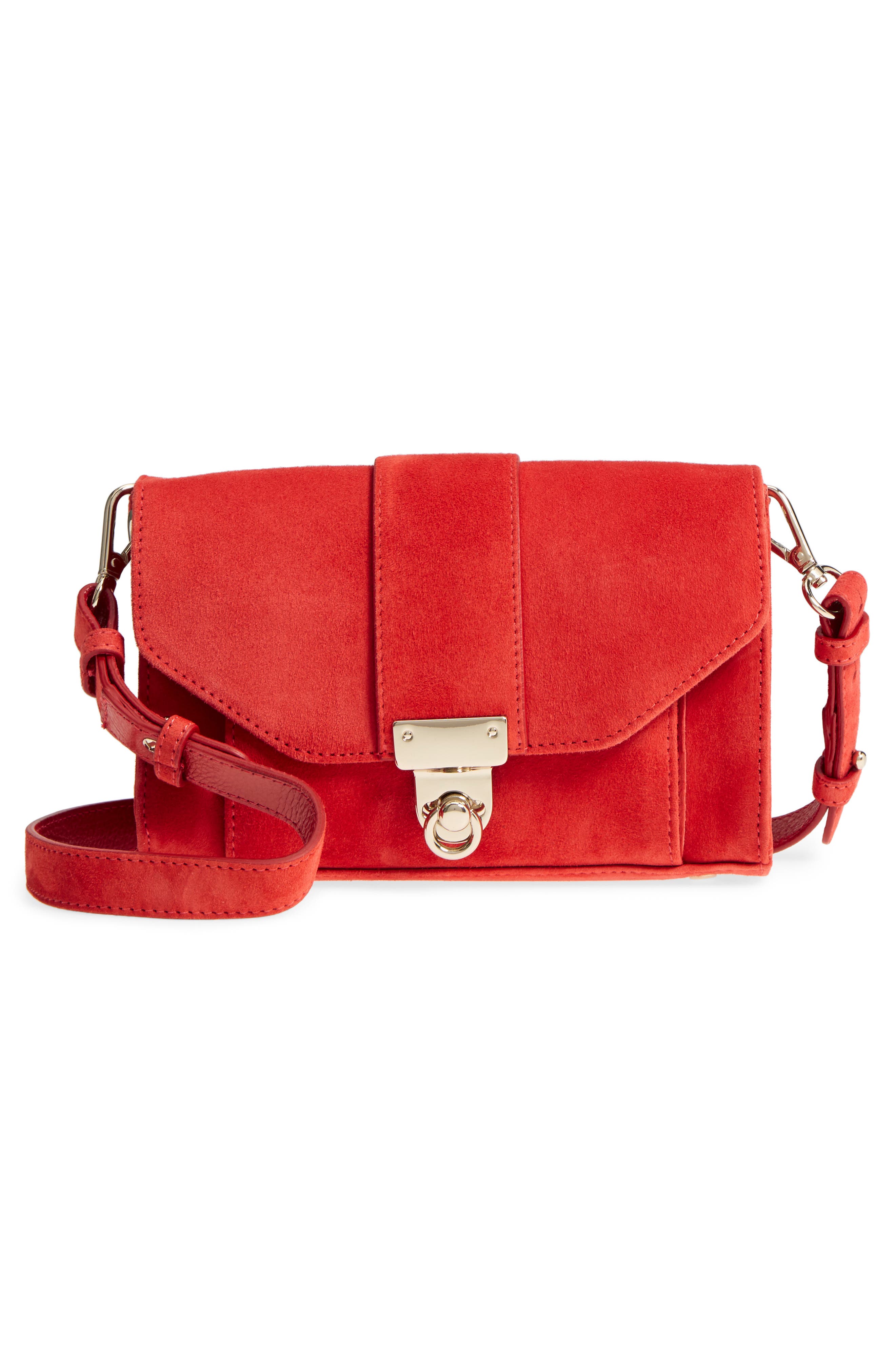 Sézane Mini Tiger Crossbody Bag, Alternate, color, 