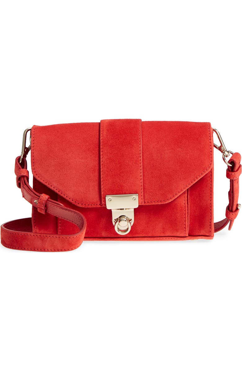 Sézane Mini Tiger Crossbody Bag, Alternate, color,