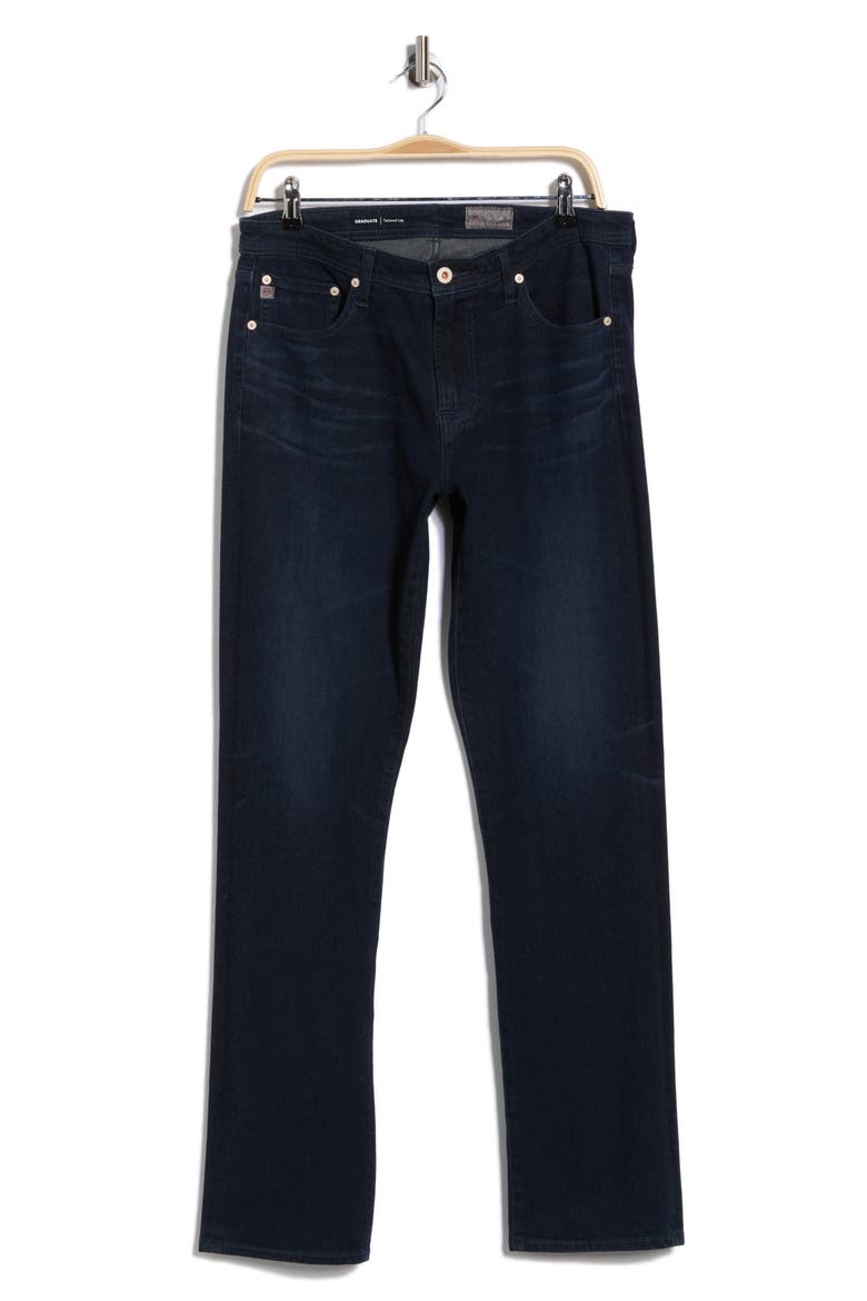 Graduate Tailored Straight Leg Jeans, Alternate, color, INDIGO EXCESS