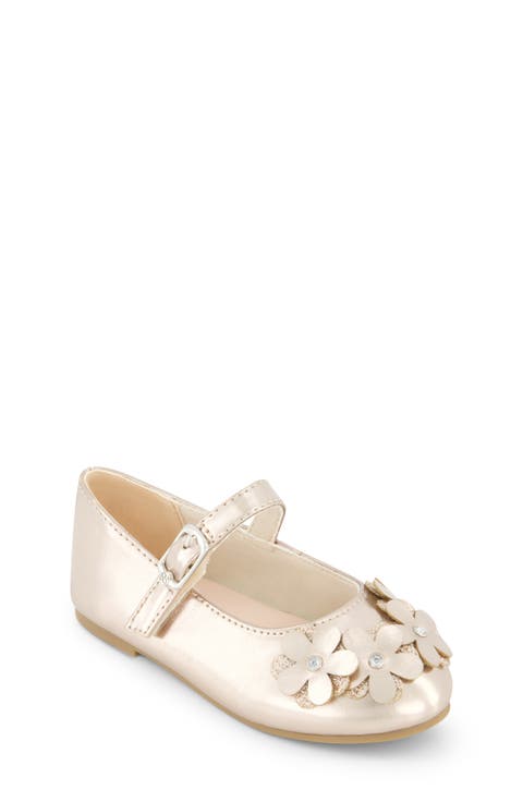 Kids' Amy Petal Mary Jane Flat (Toddler & Walker)