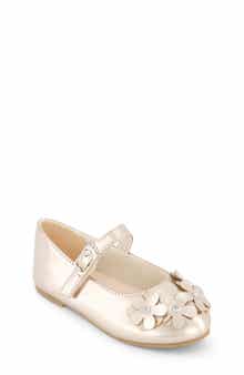 Jessica Simpson Kids' Amy Petal Mary Jane Flat