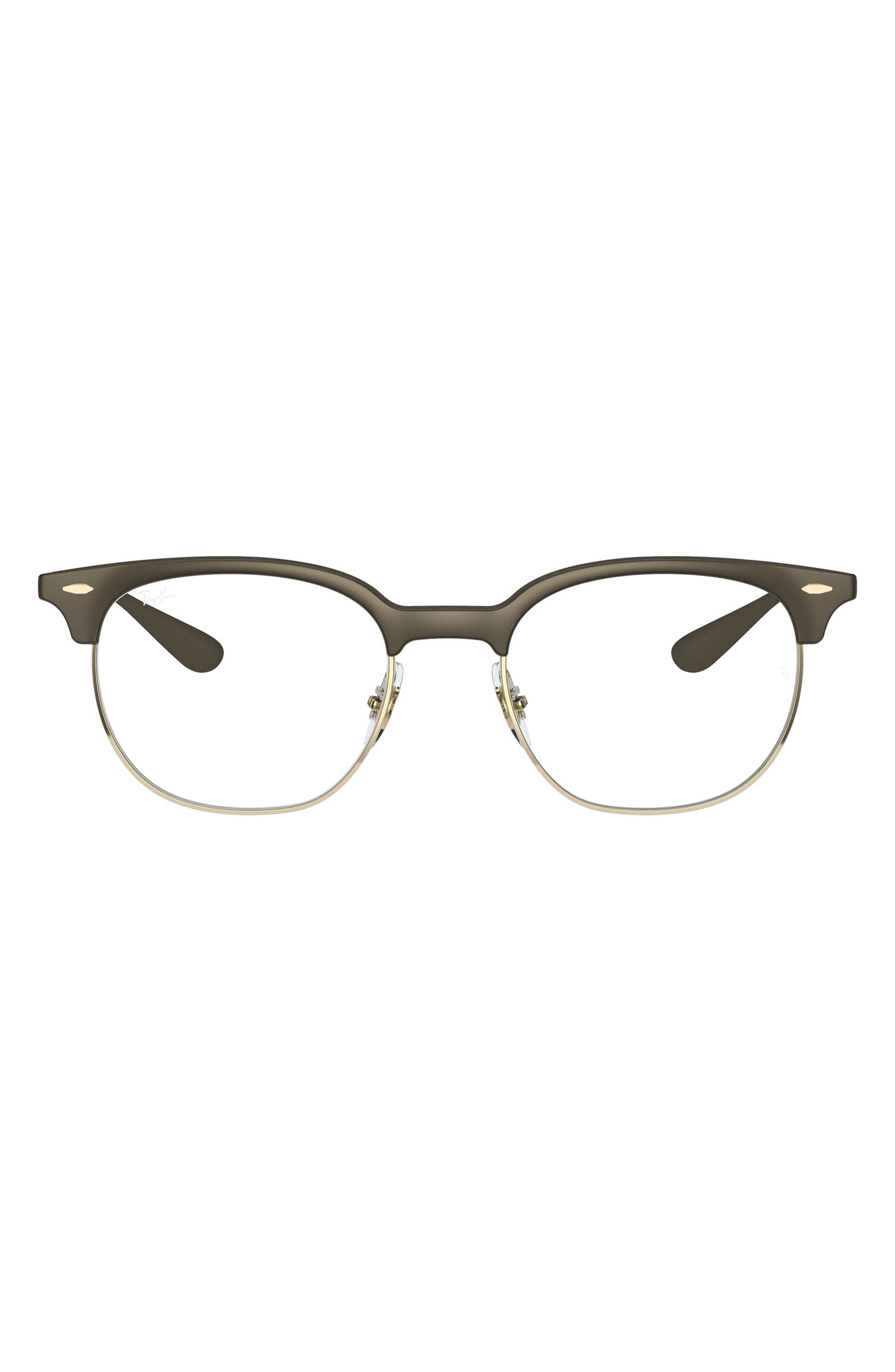 Ray-Ban 51mm Round Optical Glasses