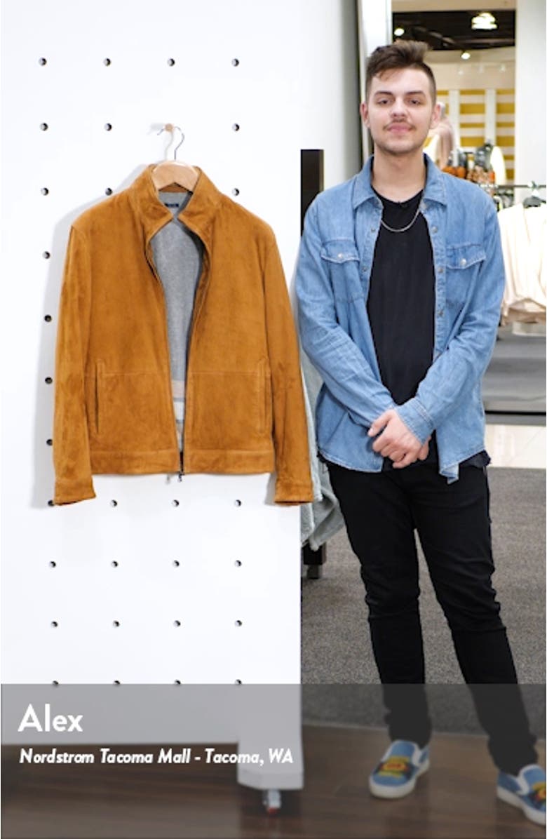 Vanoise Stretch Suede Jacket, sales video thumbnail