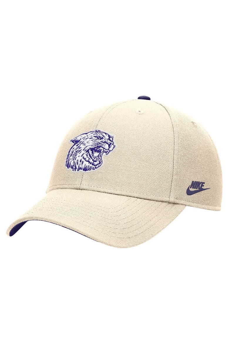 Men's Nike Natural Kansas State Wildcats Vintage Rise Dri-FIT Adjustable Hat, Main, color, Natural