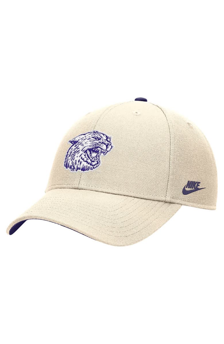 Nike Men's Nike Natural Kansas State Wildcats Vintage Rise Dri-FIT Adjustable Hat, Main, color, Natural