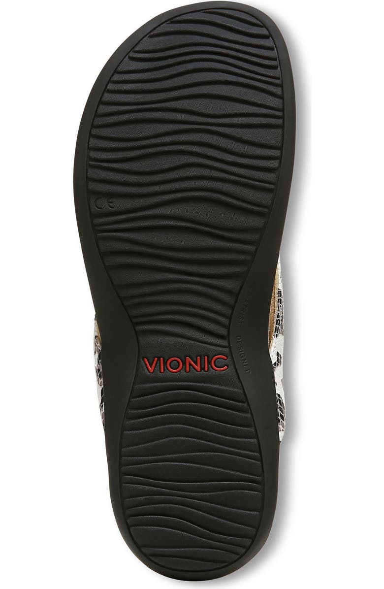 Vionic Dillon Snake Embossed Flip Flop (Women) | Nordstromrack