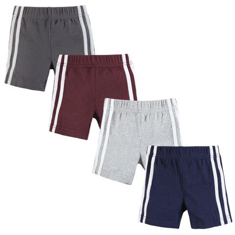 Boys' 4-Piece Everyday Shorts Collection (Toddler & Little Kid)