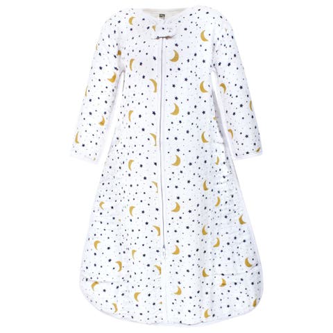 Long-Sleeved Muslin Wearable Sleep Garment