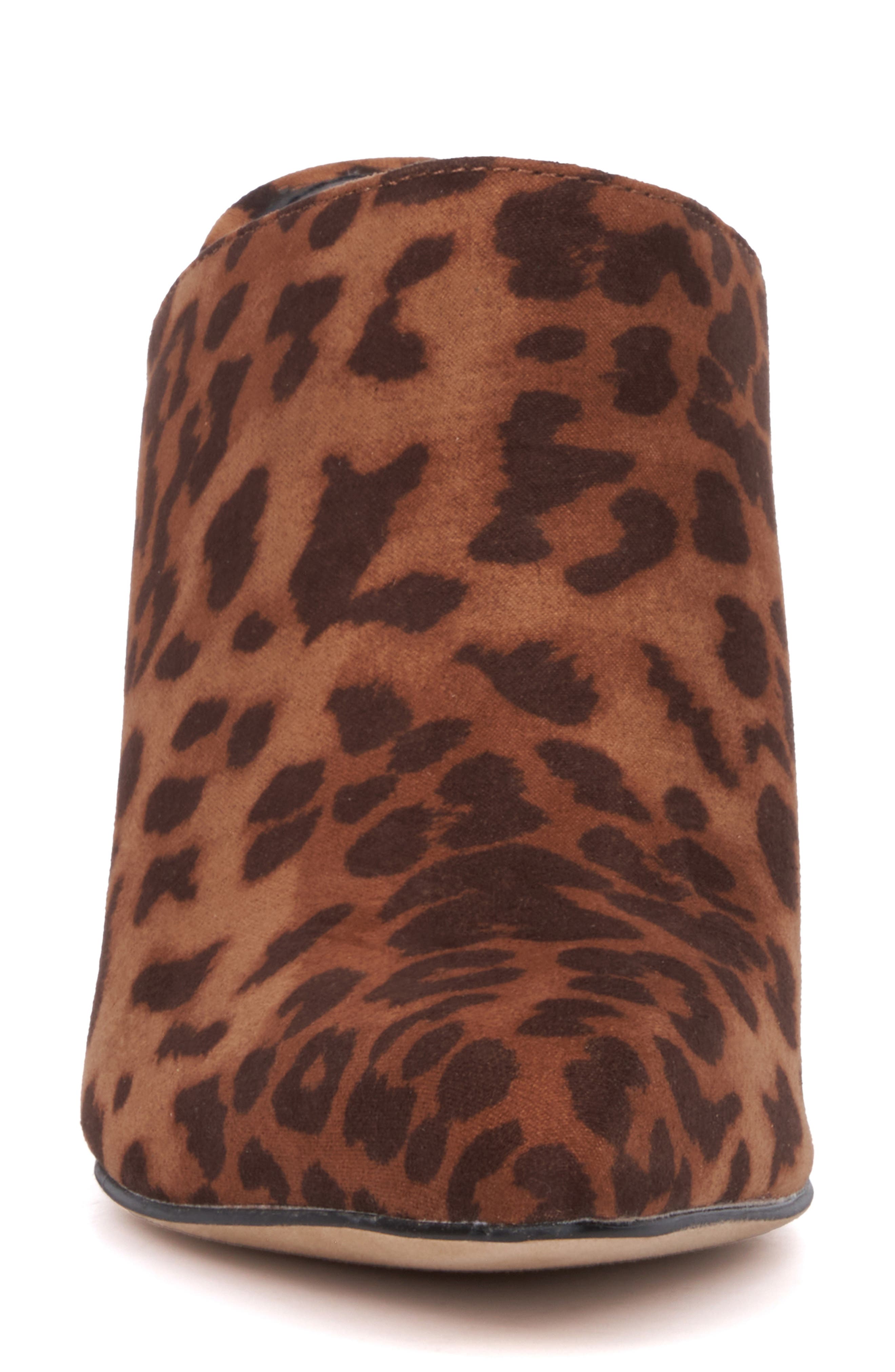 NEW YORK AND COMPANY Maya Block Heel Mule, Alternate, color, Brown Multi