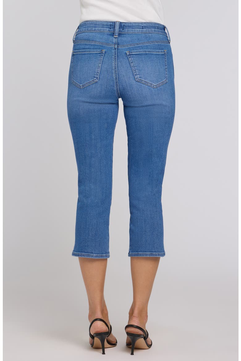 Chloe Side Slit Capri Jeans, Alternate, color, BLUE PARADISE