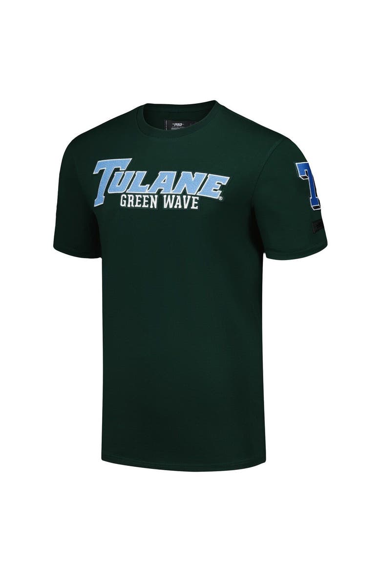 Men's Pro Standard Green Tulane Green Wave Classic T-Shirt, Alternate, color, Green