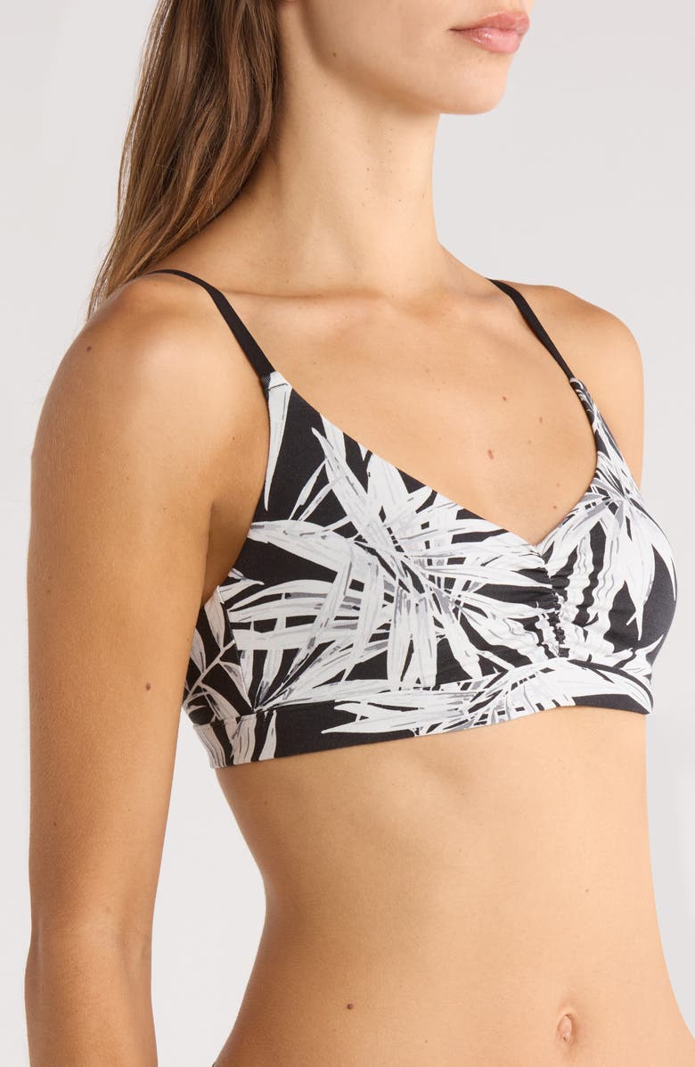 MeUndies FeelFree Bra, Alternate, color, Cool Tropics