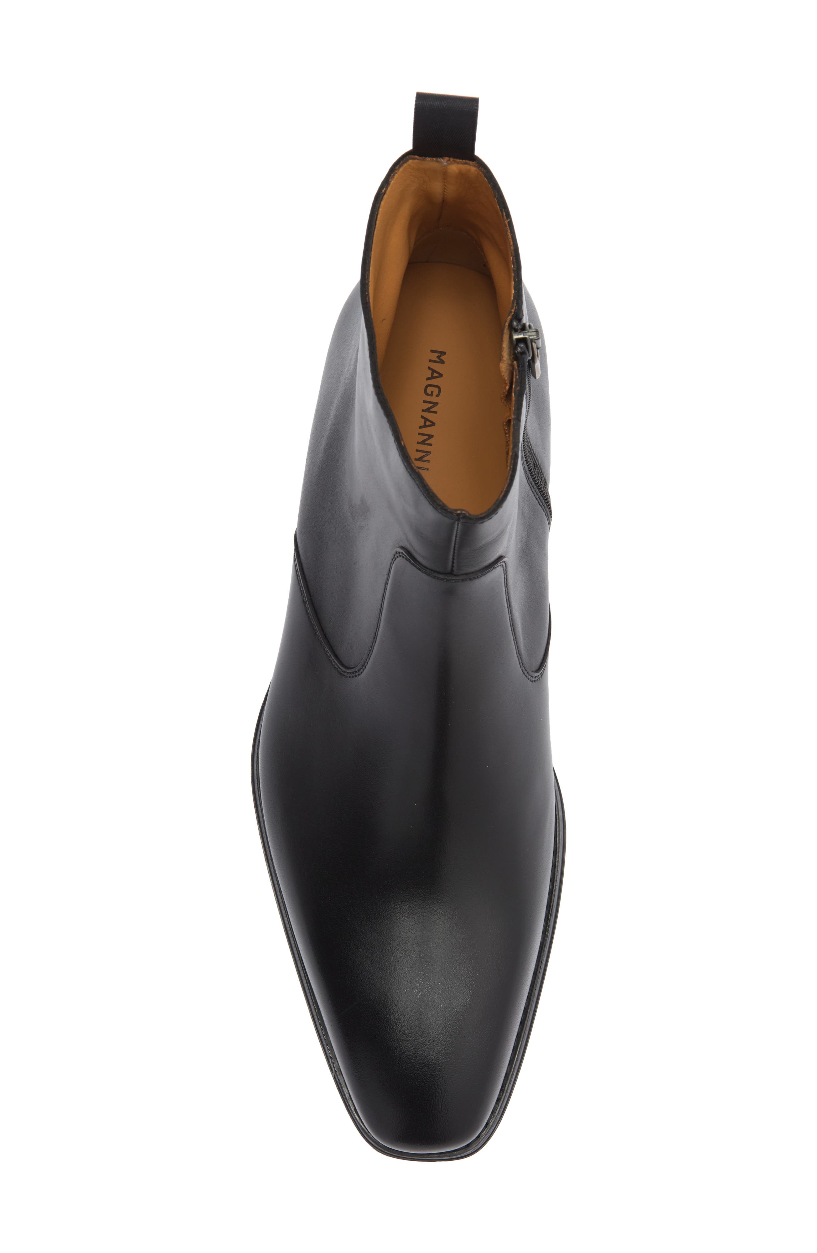Magnanni Vitelo Boot, Alternate, color, Black/ Black