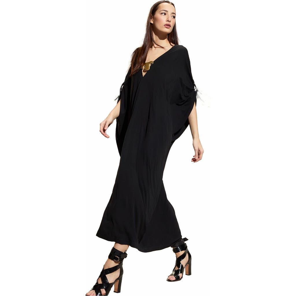 Cynthia Rowley Calypso Kaftan in Black  product