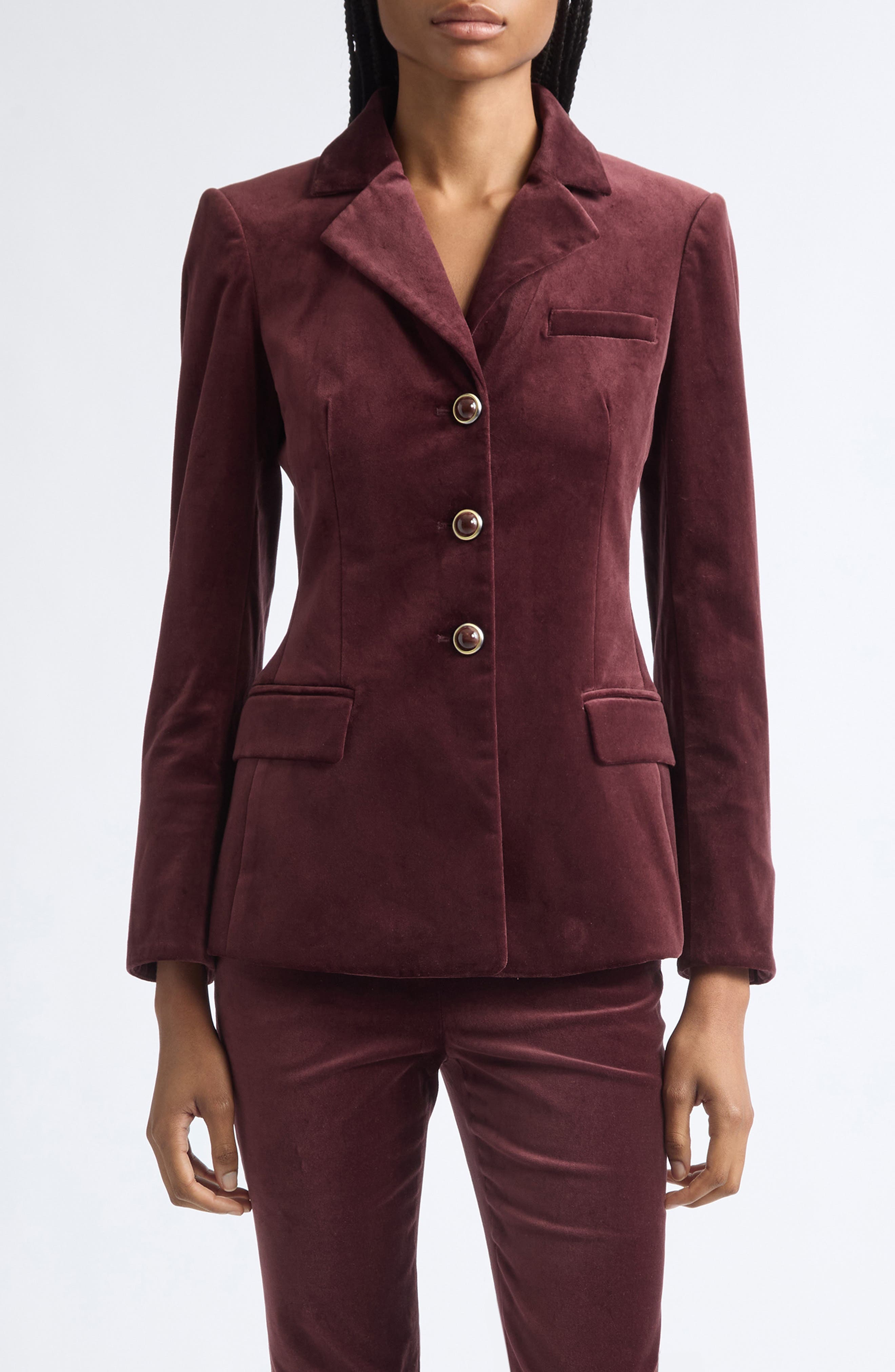 selected BURGUNDY