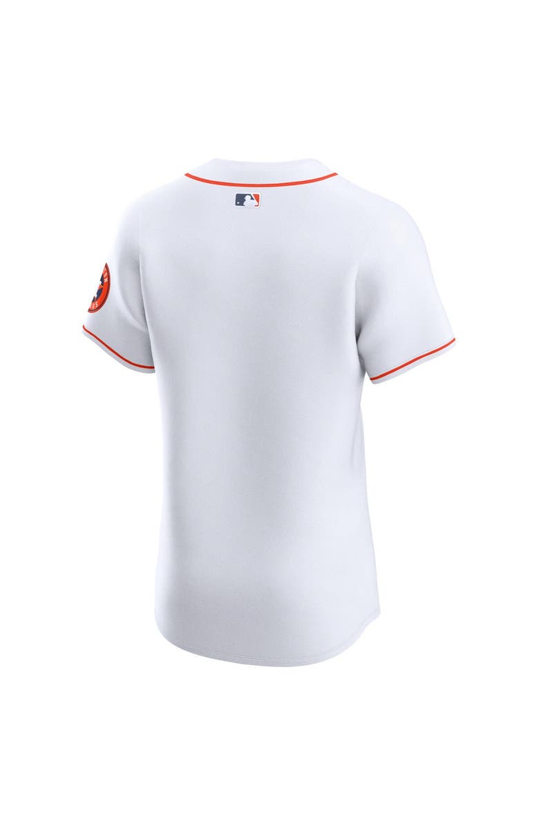 Nike Men's Nike White Houston Astros Home Vapor Premier Elite Patch Jersey, Alternate, color, White