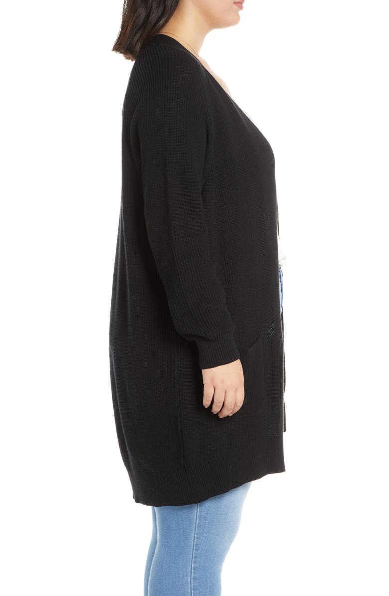 BP. Longline Open Cardigan, Alternate, color, 