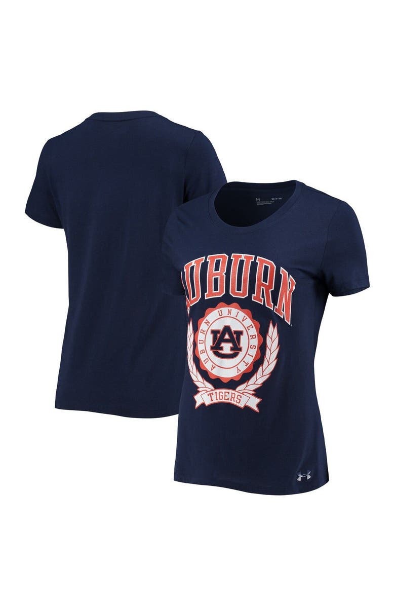 Under Armour Women's Under Armour Navy Auburn Tigers T-Shirt, Main, color, Navy