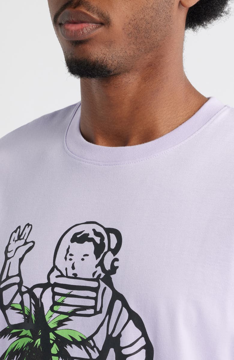 Billionaire Boys Club Space Sand Graphic T-Shirt, Alternate, color, Pastel Lilac